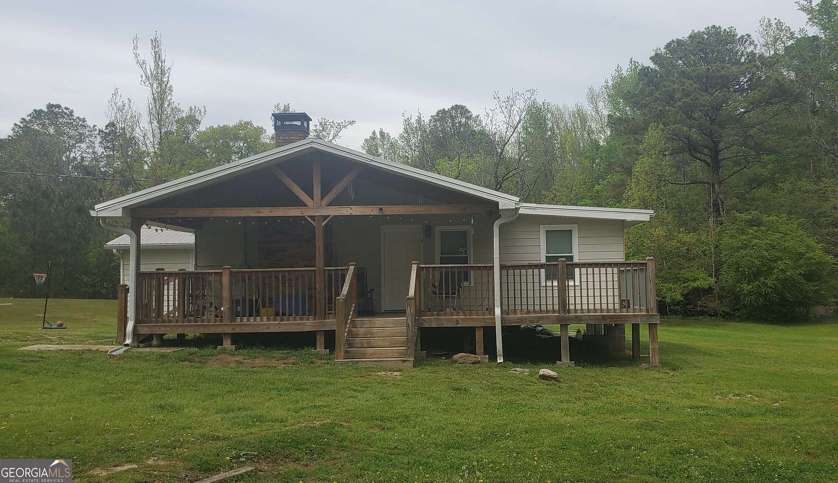 13 Acres of Land with Home for Sale in Franklin, Georgia