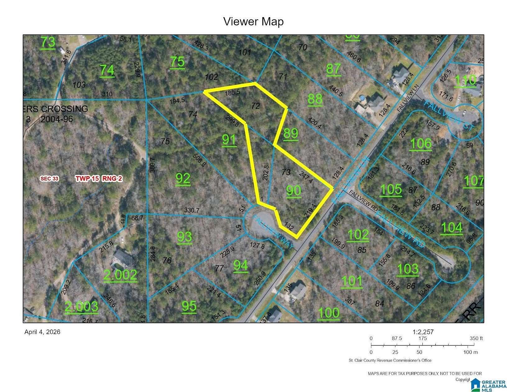 1.8 Acres of Residential Land for Sale in Odenville, Alabama