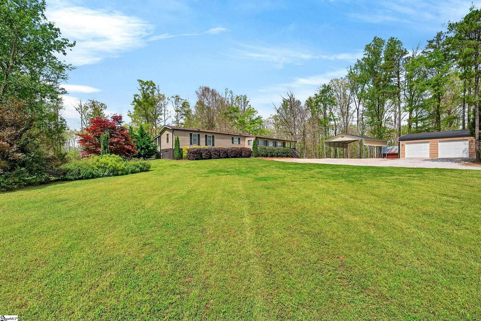 7 Acres of Land with Home for Sale in Gray Court, South Carolina