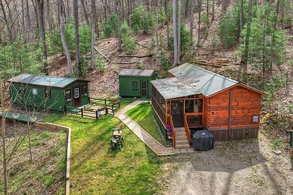 3.59 Acres of Land with Home for Sale in Morganton, Georgia