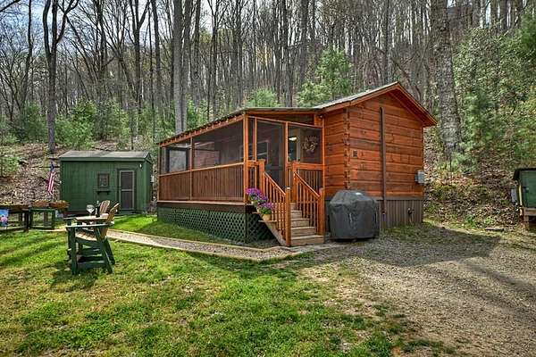 3.59 Acres of Land with Home for Sale in Morganton, Georgia