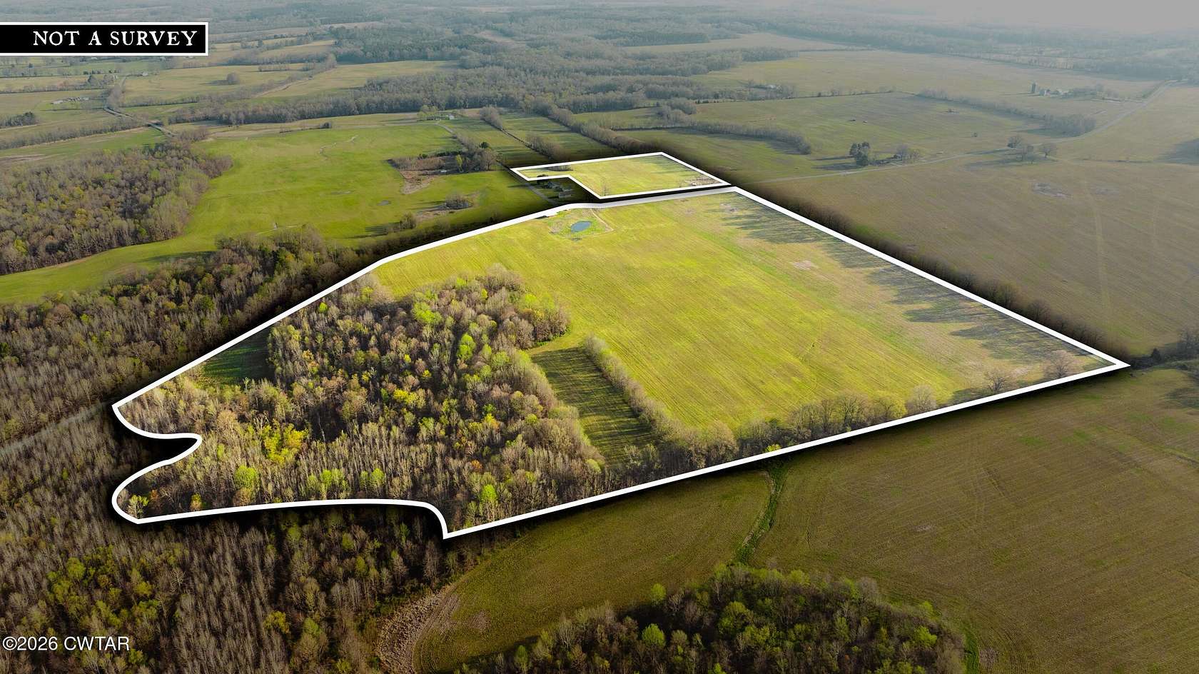 70.8 Acres of Land for Sale in Palmersville, Tennessee