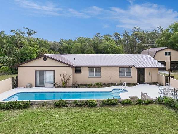 3.46 Acres of Land with Home for Sale in Geneva, Florida