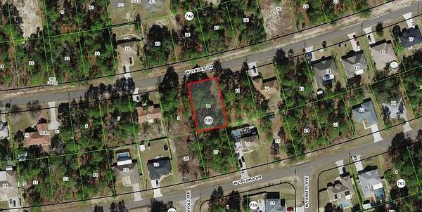 0.24 Acres of Residential Land for Sale in Citrus Springs, Florida