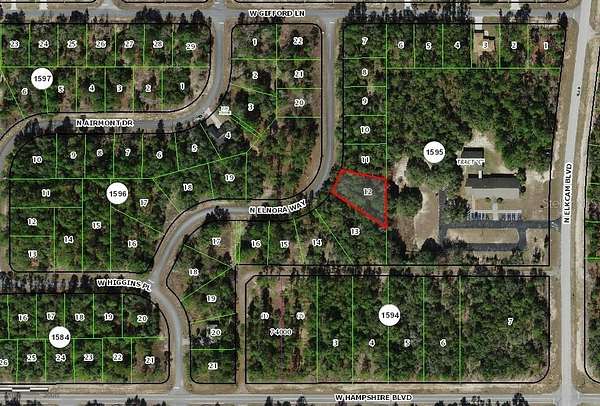 0.33 Acres of Residential Land for Sale in Dunnellon, Florida