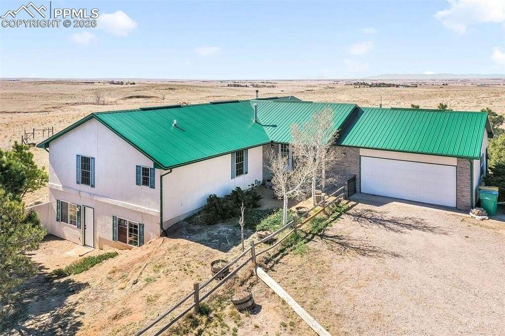 40 Acres of Agricultural Land with Home for Sale in Calhan, Colorado