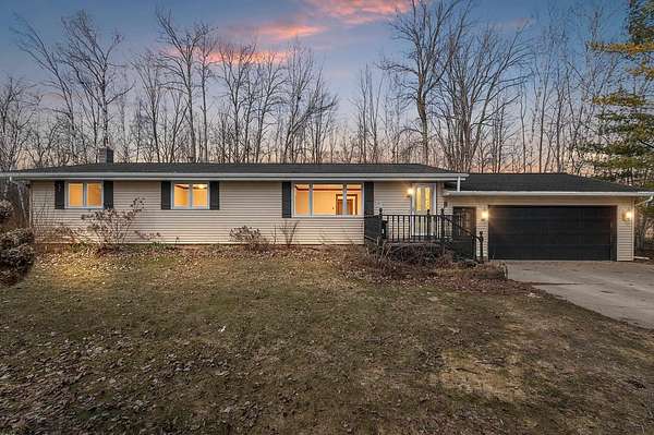 2.5 Acres of Land with Home for Sale in Krakow, Wisconsin