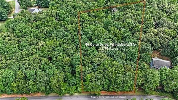 1.75 Acres of Residential Land for Sale in Whitesburg, Georgia