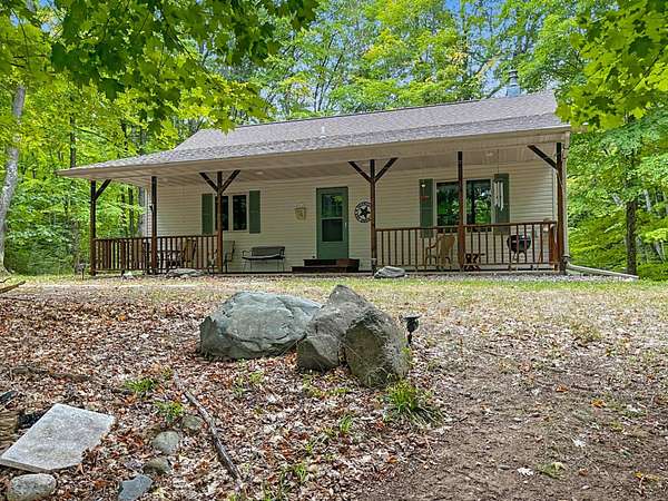 15 Acres of Recreational Land with Home for Sale in Gleason, Wisconsin