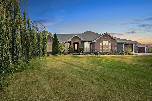 3.88 Acres of Land with Home for Sale in Mineral Point, Wisconsin