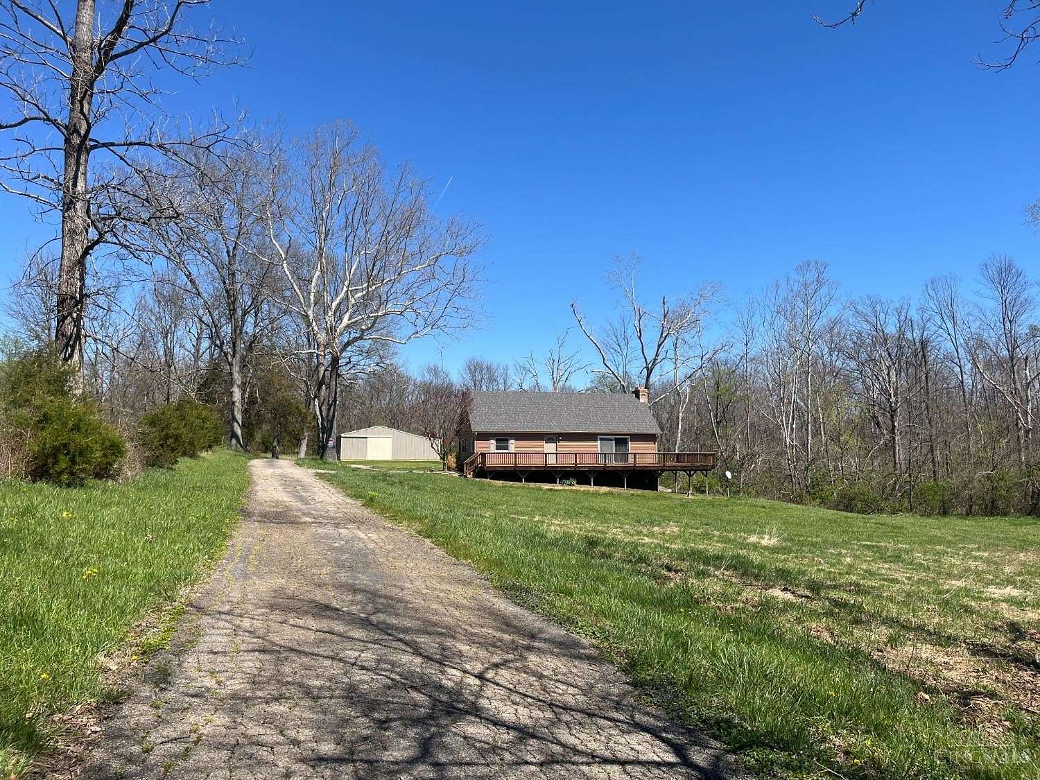 22 Acres of Land with Home for Sale in Blanchester, Ohio