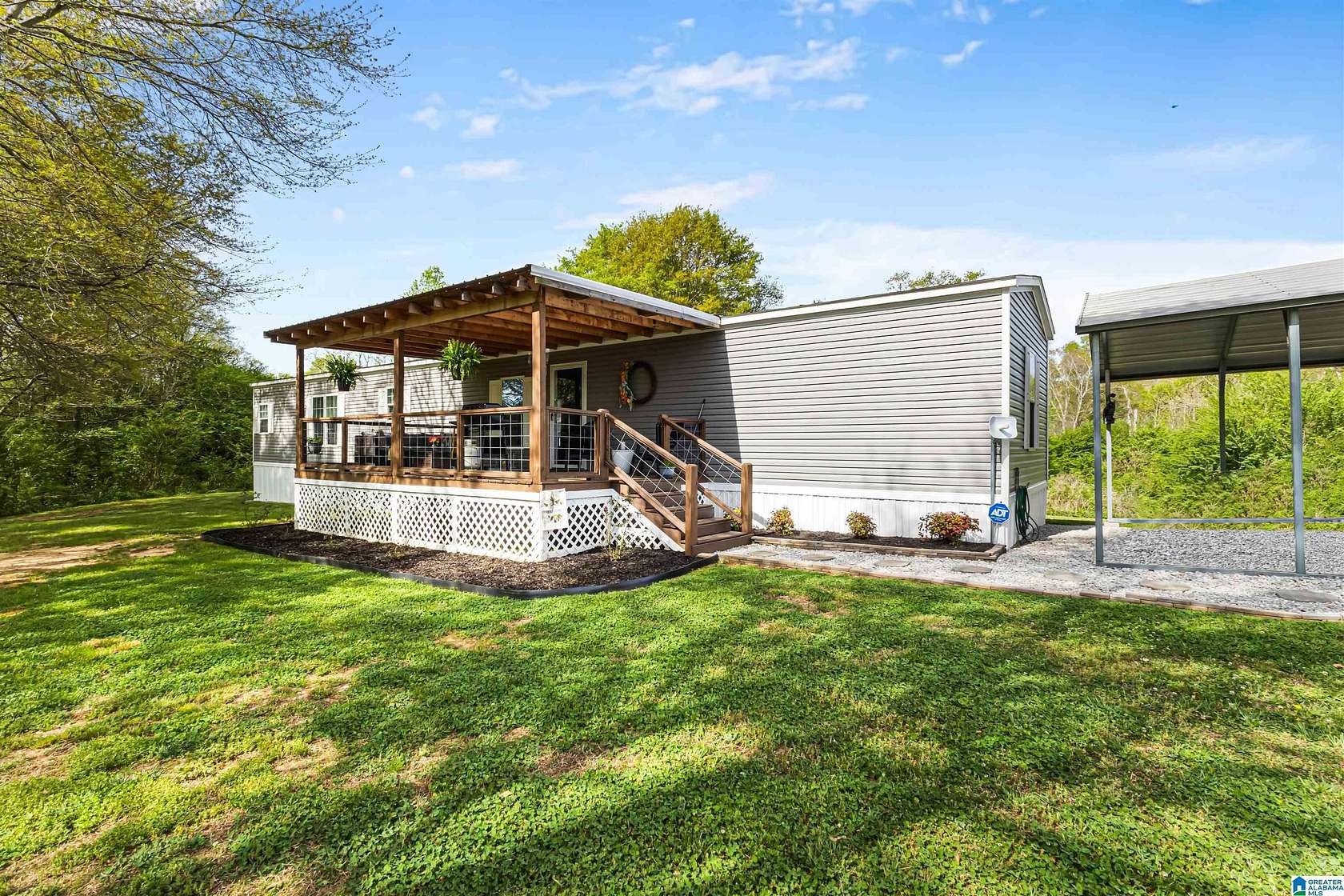 5 Acres of Land with Home for Sale in Piedmont, Alabama