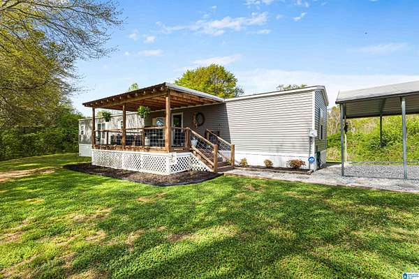 5 Acres of Land with Home for Sale in Piedmont, Alabama