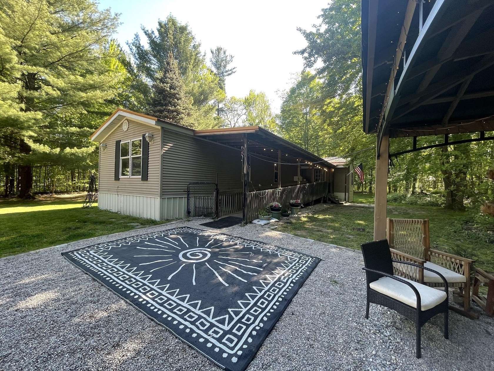 4 Acres of Land with Home for Sale in Brethren, Michigan