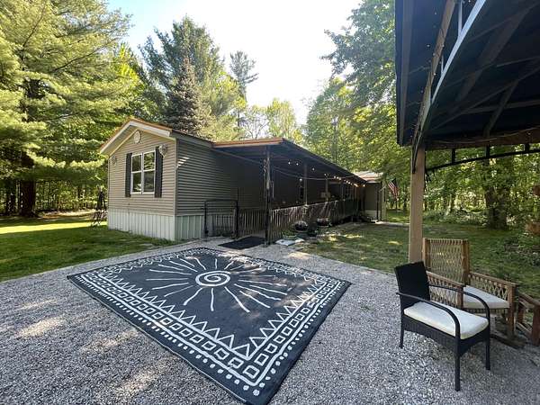 4 Acres of Land with Home for Sale in Brethren, Michigan