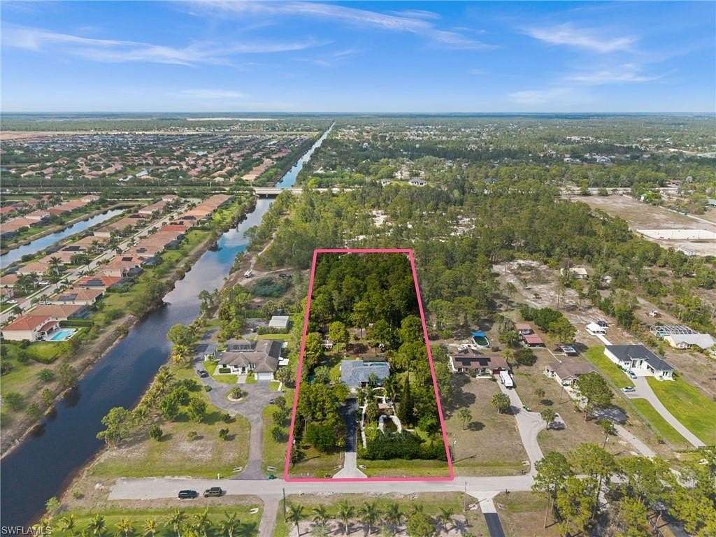 2.27 Acres of Land with Home for Sale in Naples, Florida
