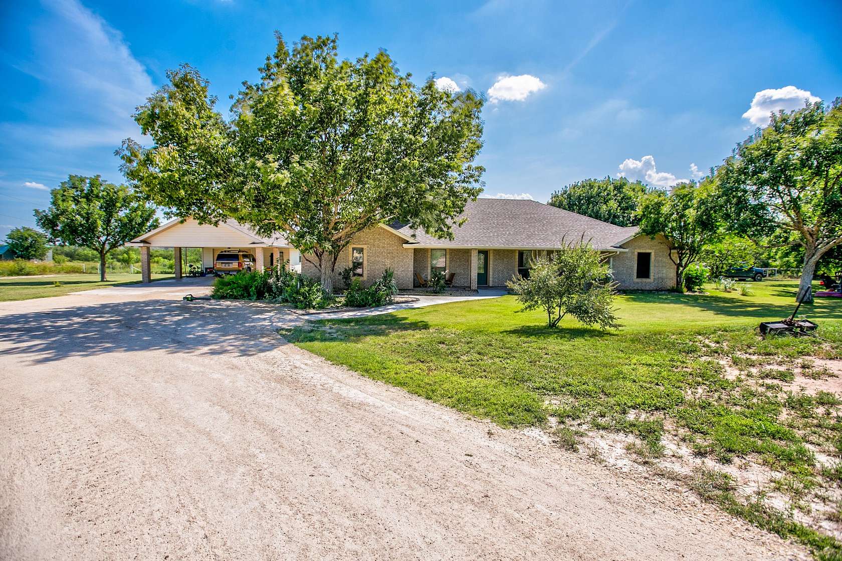 16.4 Acres of Recreational Land with Home for Sale in Water Valley, Texas