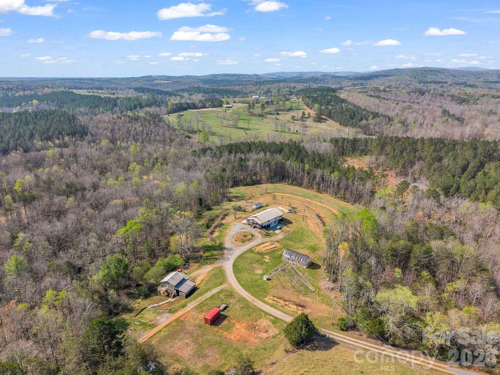 22.5 Acres of Land with Home for Sale in Ellenboro, North Carolina