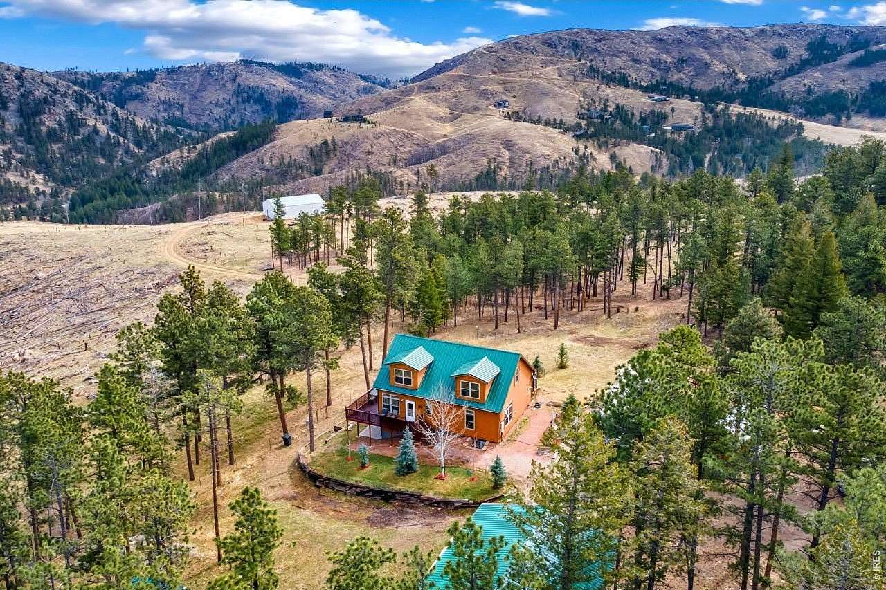 7.54 Acres of Land with Home for Sale in Bellvue, Colorado