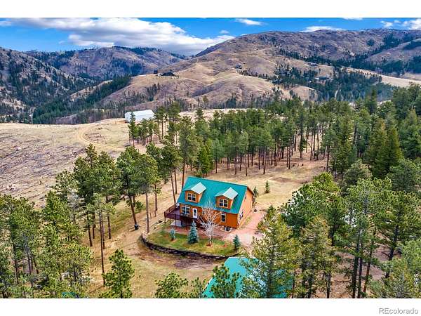 7.54 Acres of Land with Home for Sale in Bellvue, Colorado
