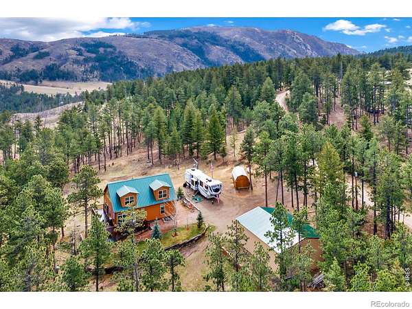 7.54 Acres of Land with Home for Sale in Bellvue, Colorado