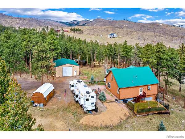 7.54 Acres of Land with Home for Sale in Bellvue, Colorado