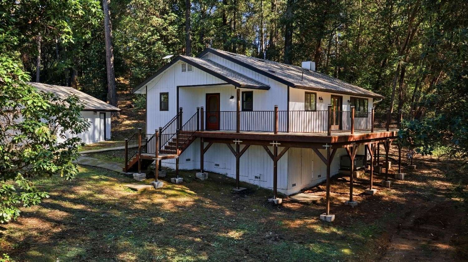 5 Acres of Land with Home for Sale in Greenwood, California