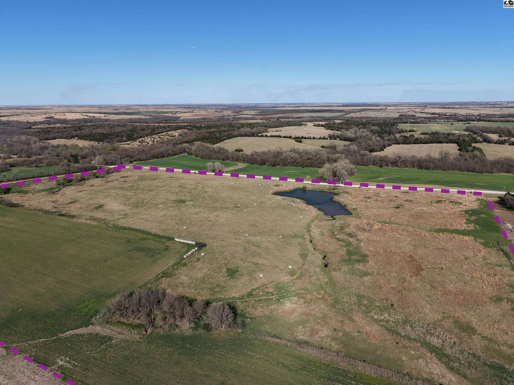 39.6 Acres of Recreational & Residential Land for Sale in McPherson, Kansas