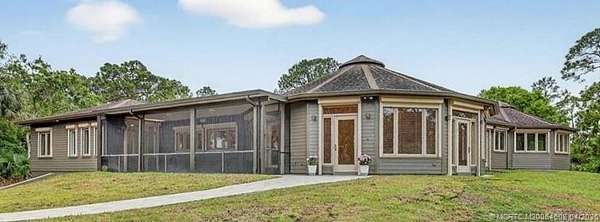 5 Acres of Land with Home for Sale in Stuart, Florida
