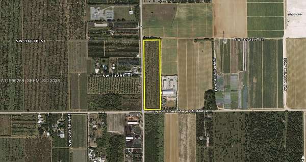 8.7 Acres of Land for Sale in Homestead, Florida