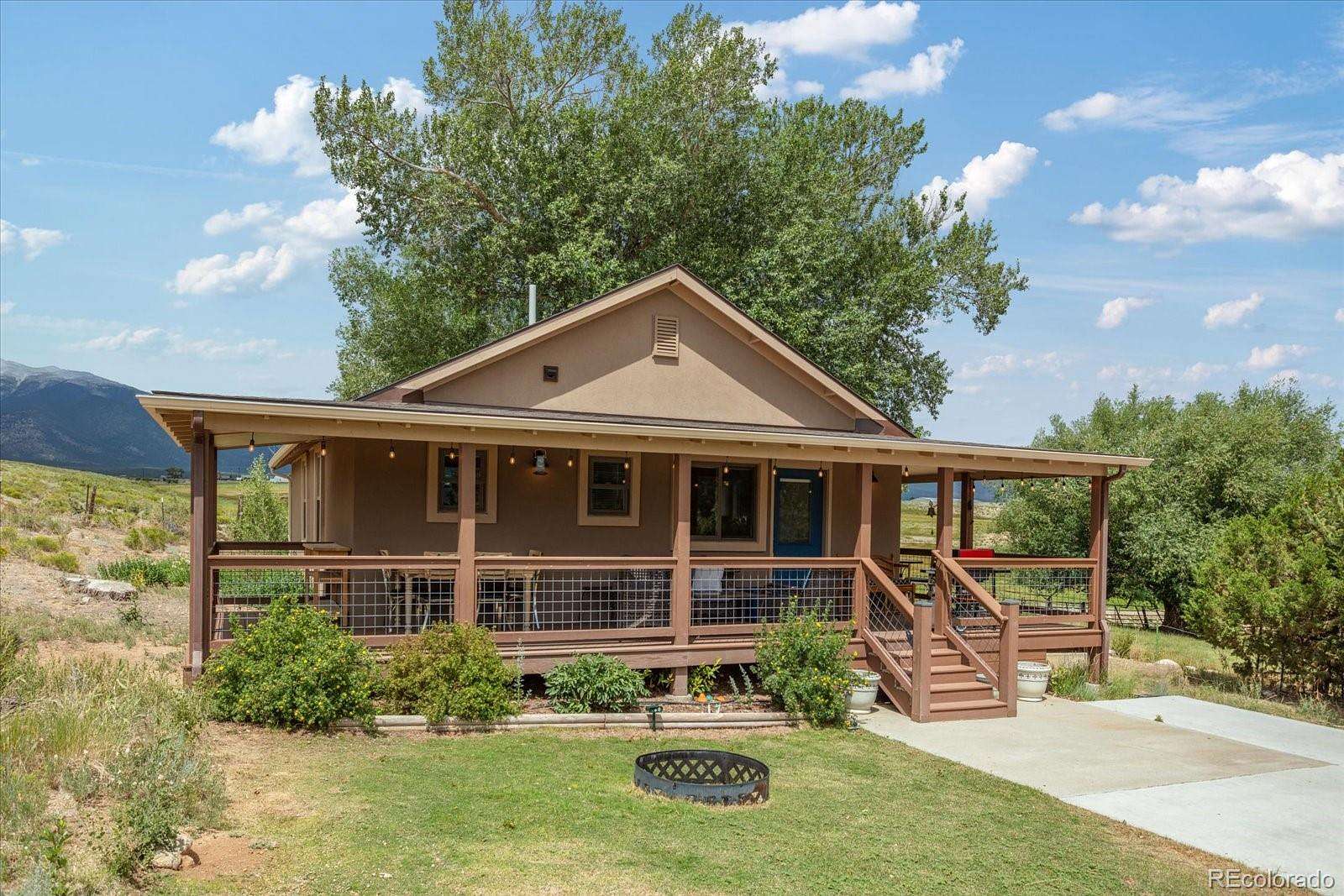 129 Acres of Land with Home for Sale in Nathrop, Colorado