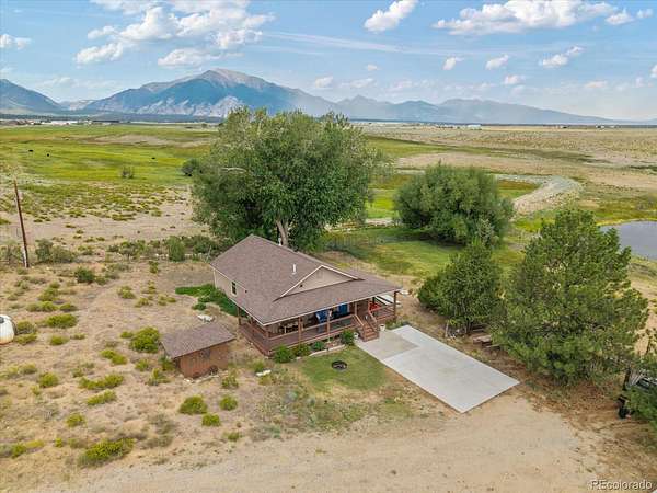 129 Acres of Land with Home for Sale in Nathrop, Colorado