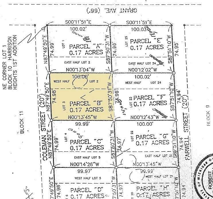 0.17 Acres of Residential Land for Sale in Harrison, Michigan