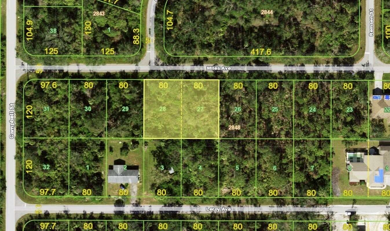 0.46 Acres of Residential Land for Sale in Port Charlotte, Florida