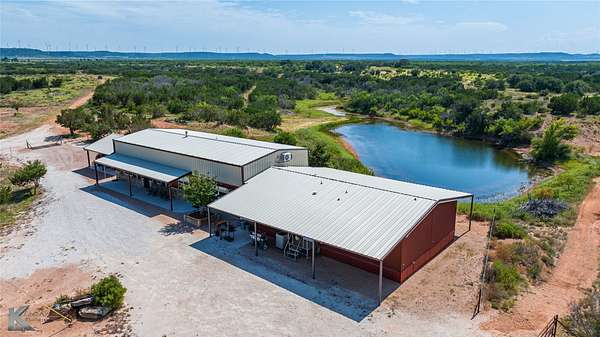 136 Acres of Recreational Land with Home for Sale in Merkel, Texas