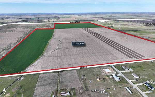 291 Acres of Agricultural Land for Sale in Collinsville, Texas