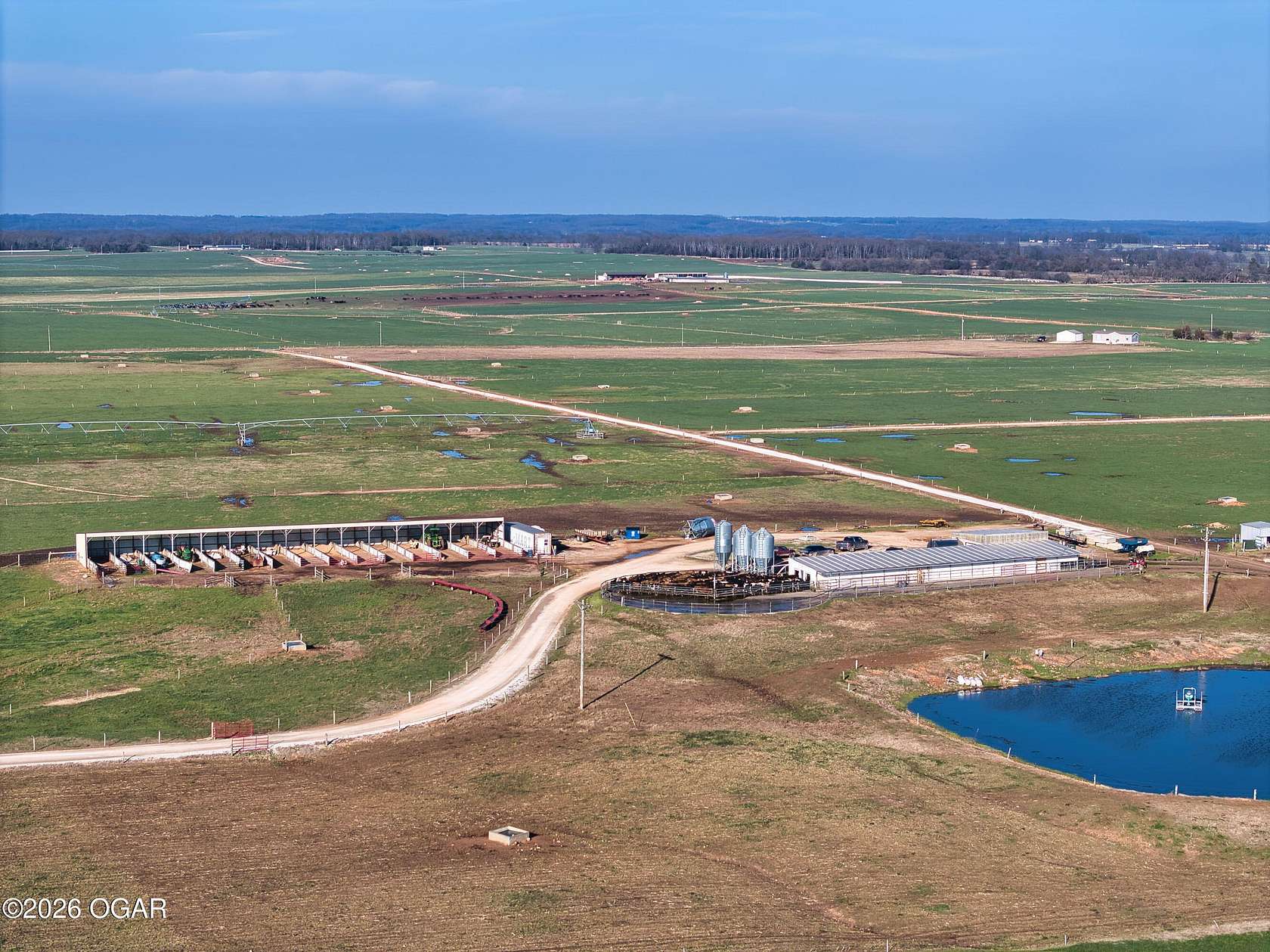 2,132 Acres of Agricultural Land with Home for Sale in Stark City, Missouri