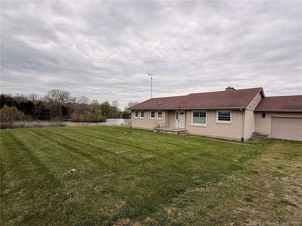 21.3 Acres of Land with Home for Sale in Scottsburg, Indiana