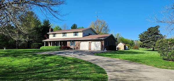 6 Acres of Land with Home for Sale in Washington, Indiana