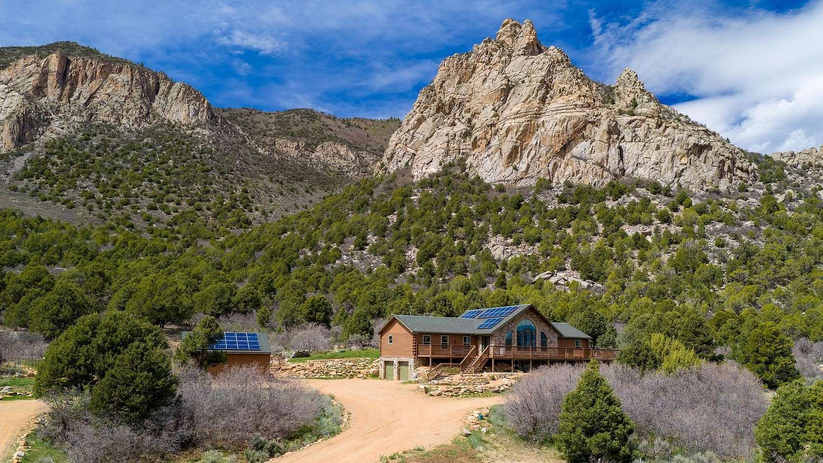 23 Acres of Recreational Land with Home for Sale in Whitewater, Colorado