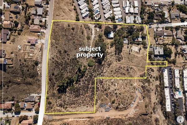 8 Acres of Residential Land for Sale in Spring Valley, California