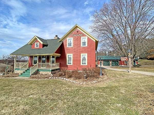 4.5 Acres of Land with Home for Sale in Waupaca, Wisconsin