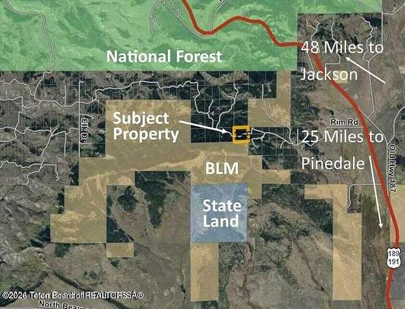 40 Acres of Recreational & Residential Land for Sale in Bondurant, Wyoming