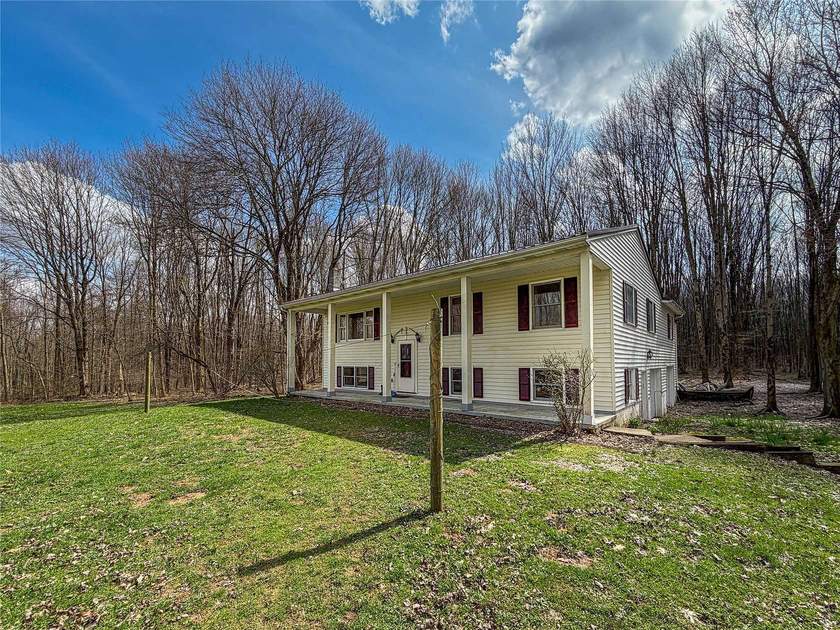 4.15 Acres of Land with Home for Sale in Guys Mills, Pennsylvania