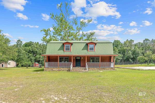 1.67 Acres of Land with Home for Sale in Loxley, Alabama