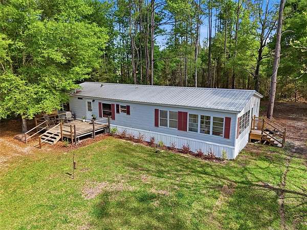 5 Acres of Land with Home for Sale in Newberry, Florida