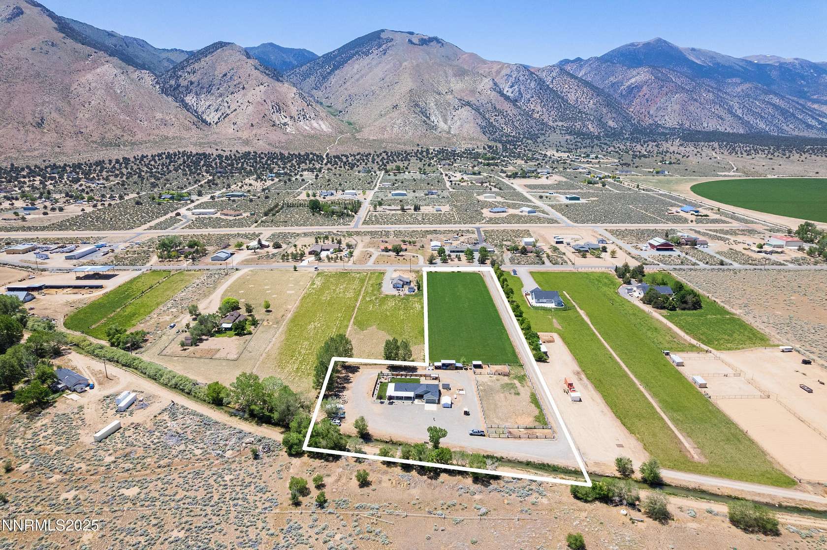 5 Acres of Land with Home for Sale in Wellington, Nevada