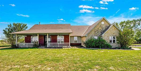 5 Acres of Land with Home for Sale in Indiahoma, Oklahoma