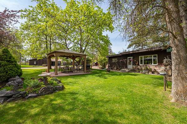 5.76 Acres of Land with Home for Sale in Whitefish, Montana