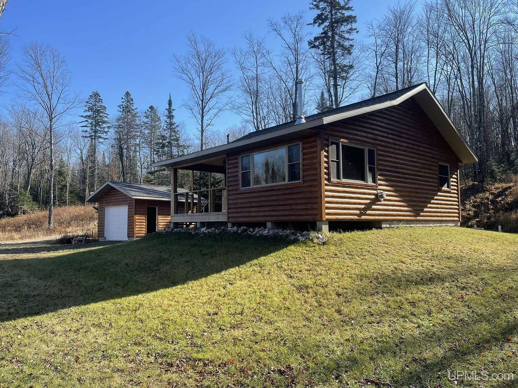 4 Acres of Land with Home for Sale in Iron River, Michigan